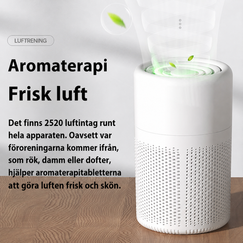Vindren mini luftrenare i hemmiljö