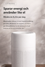 Vindren mini luftrenare - detaljbild