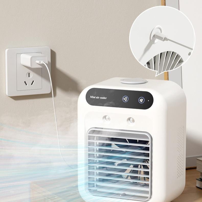 Vindren L8 portabel mini AC med digital display
